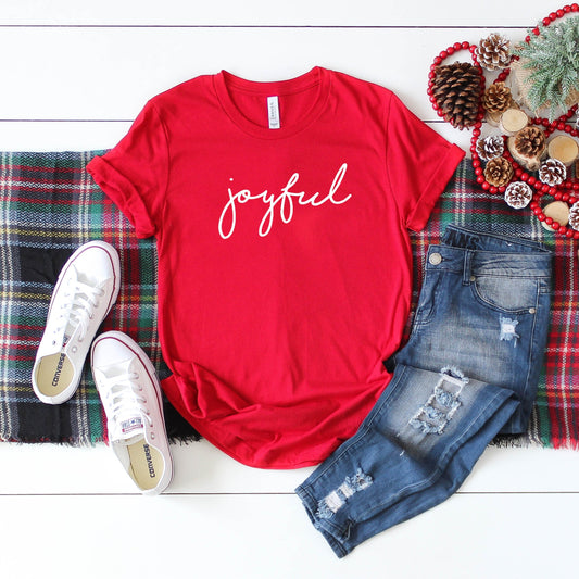 Joyful | Short Sleeve Crew Neck