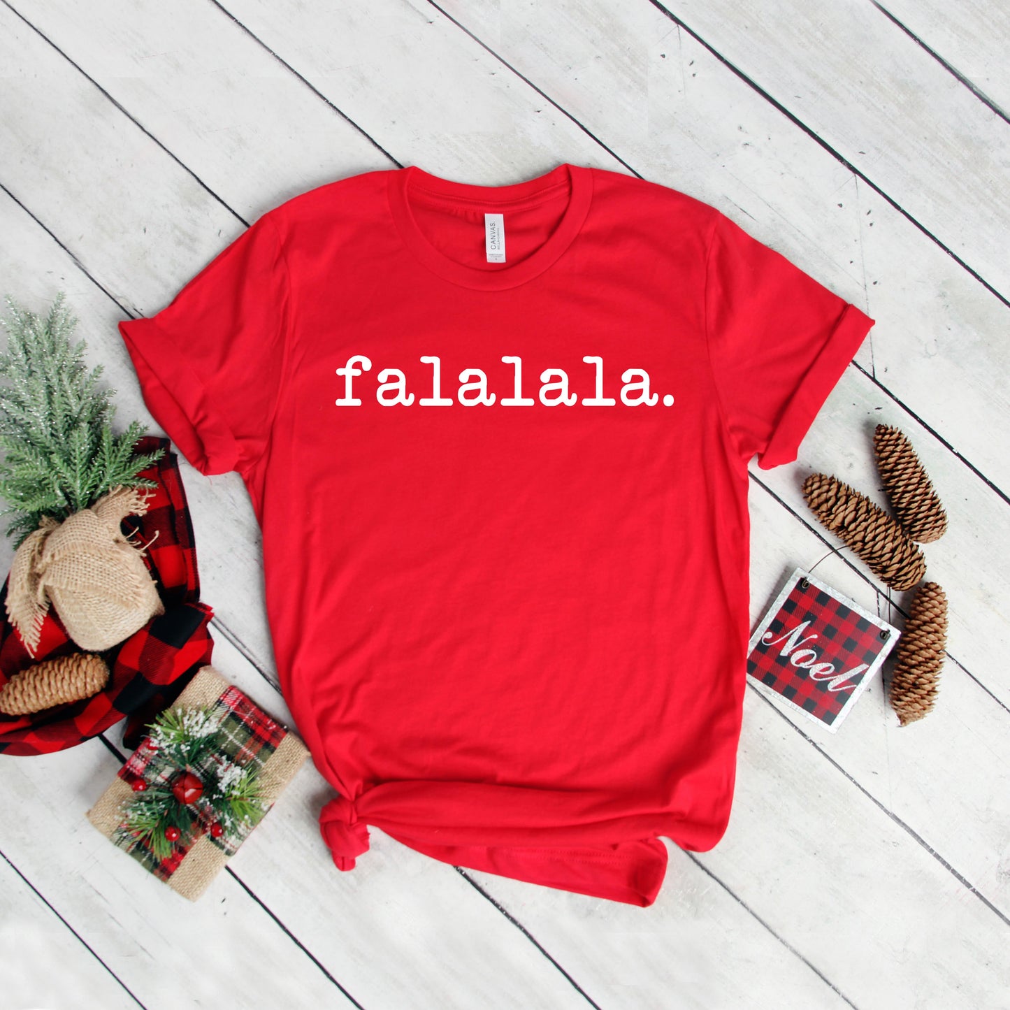 Falalala - Typewriter | Short Sleeve Crew Neck