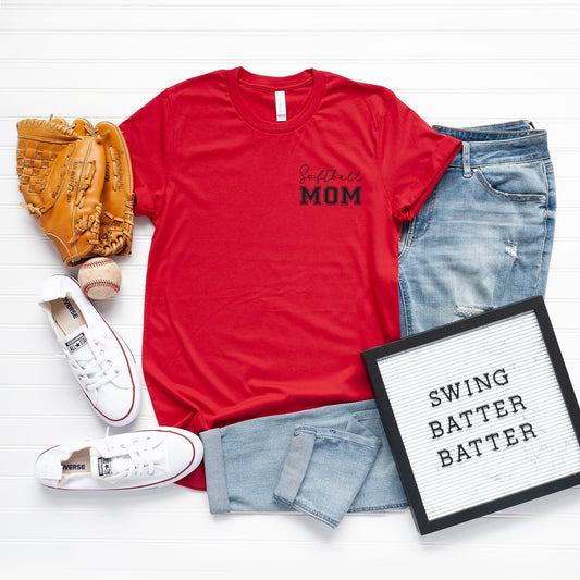 Softball Mom - Mini | Short Sleeve Crew Neck