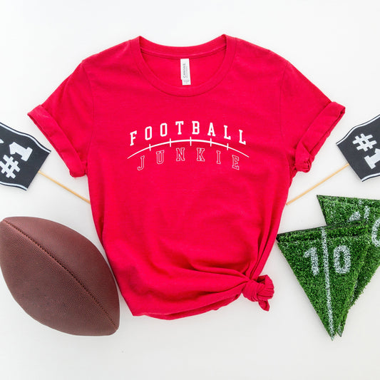 Football Junkie | Short Sleeve Crew Neck