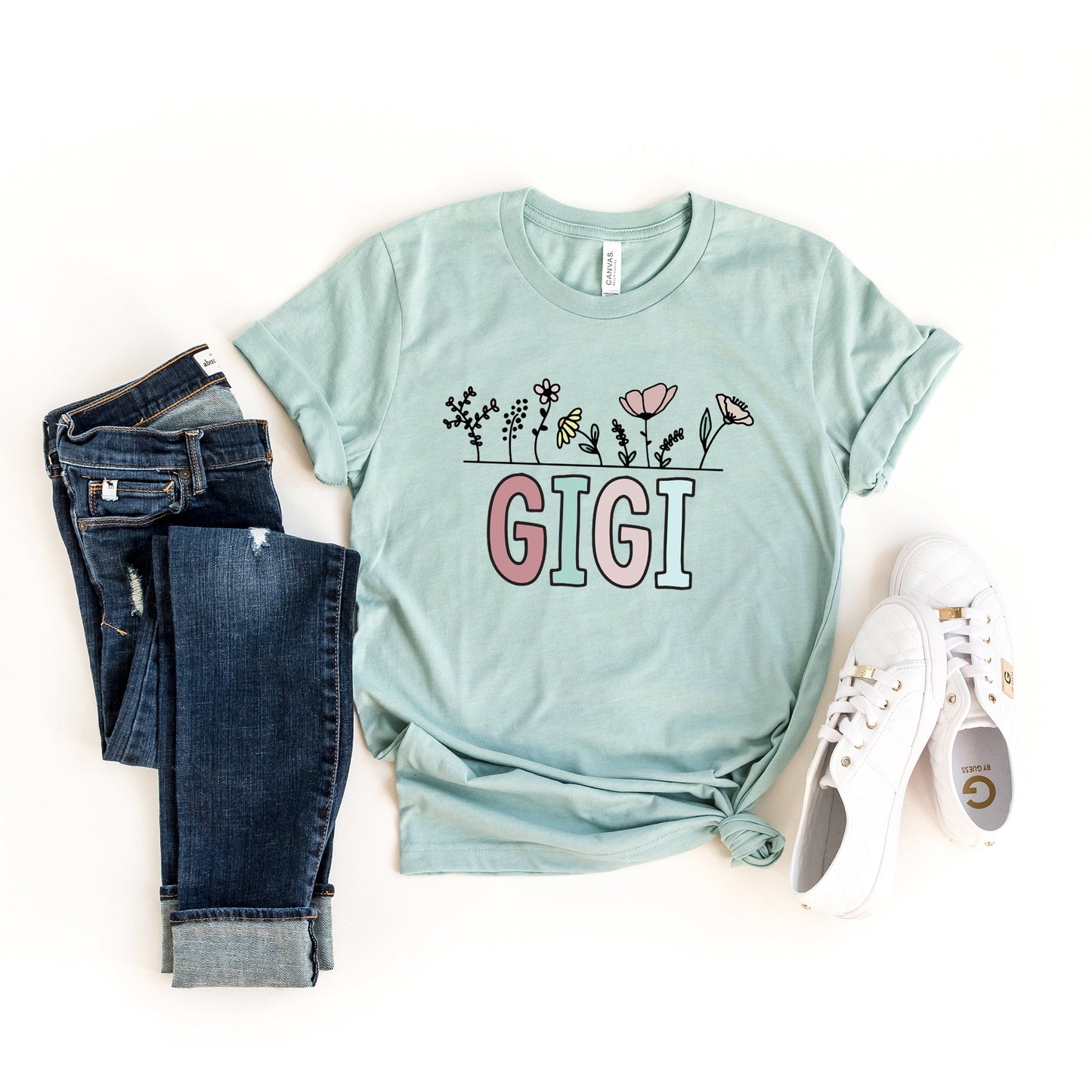 Gigi Flowers | Short Sleeve Graphic Tee