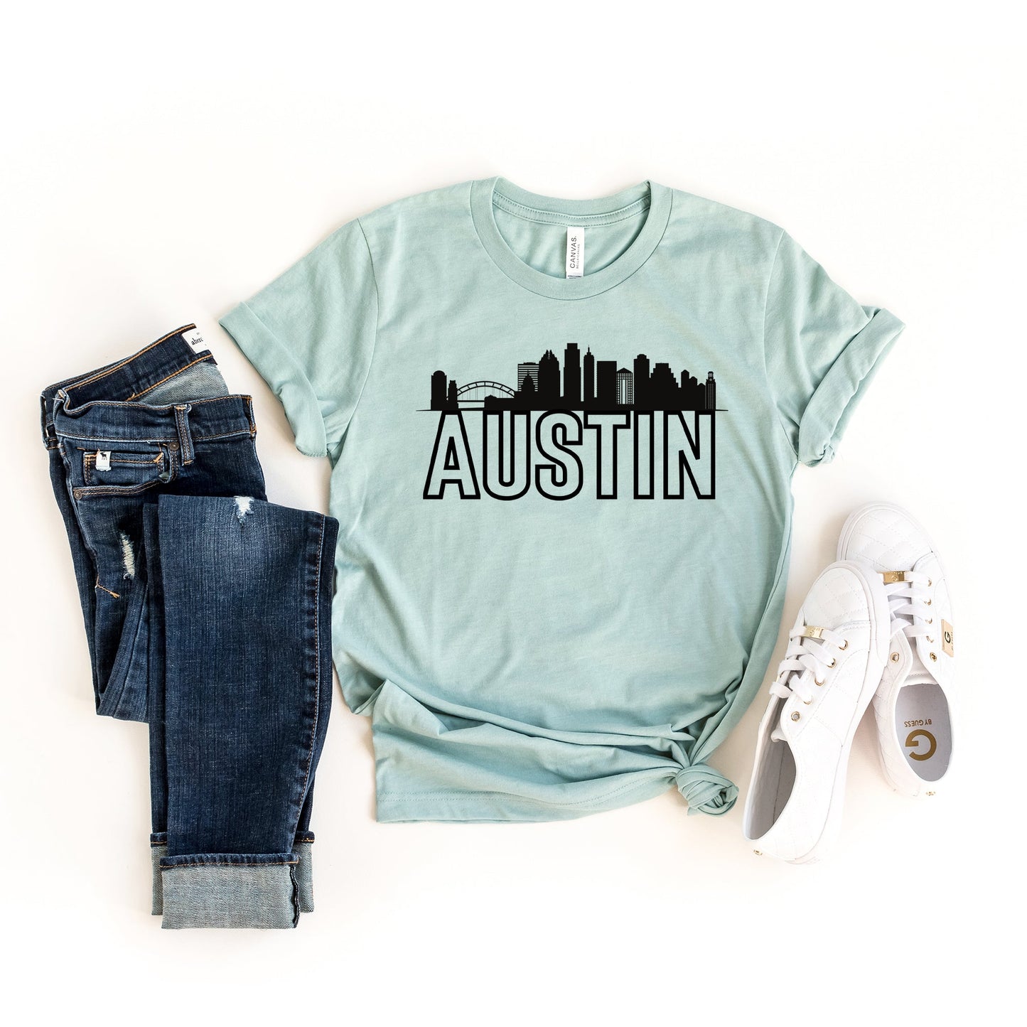 Austin Buildings | Short Sleeve Crew Neck