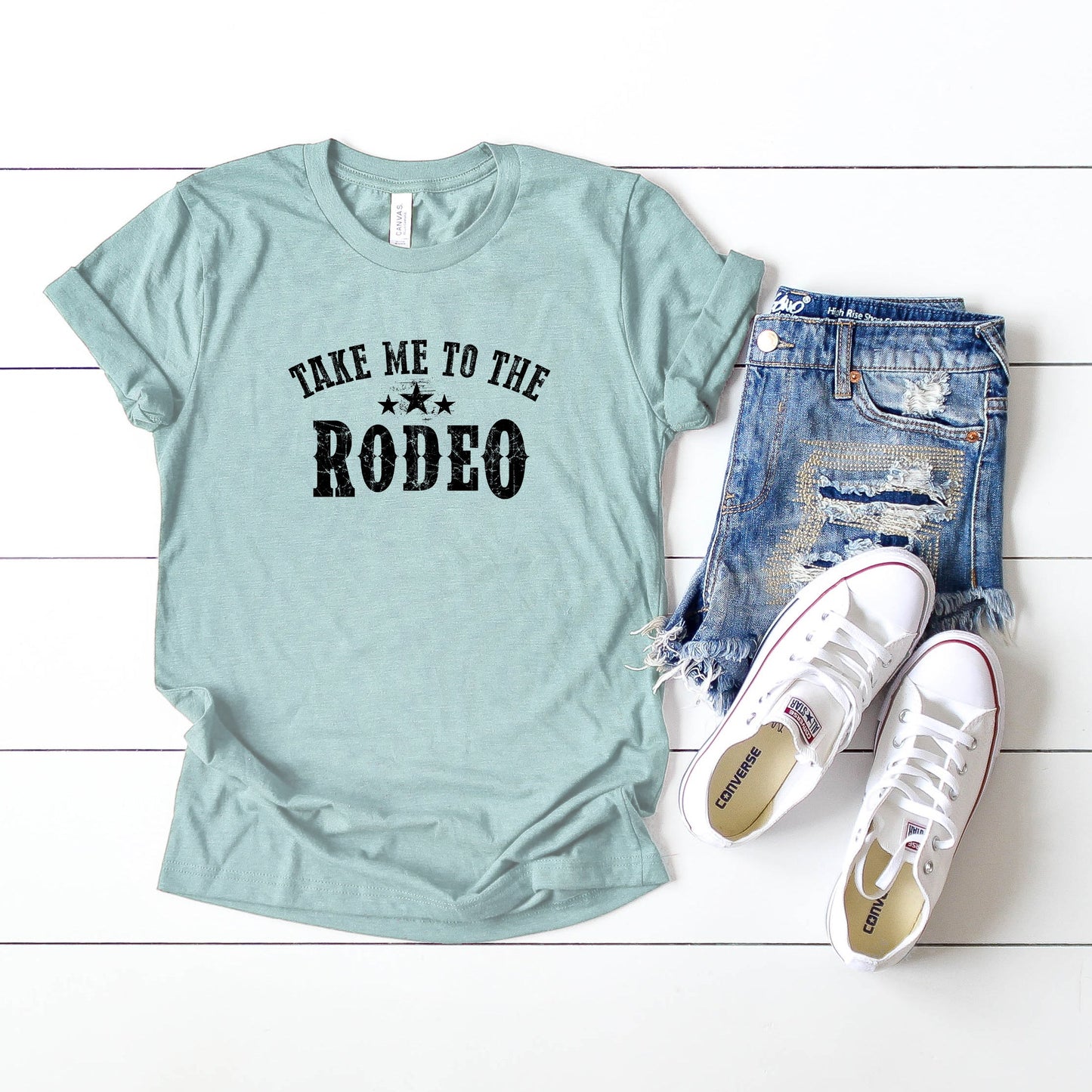 Take me to the Rodeo | Short Sleeve Crew Neck