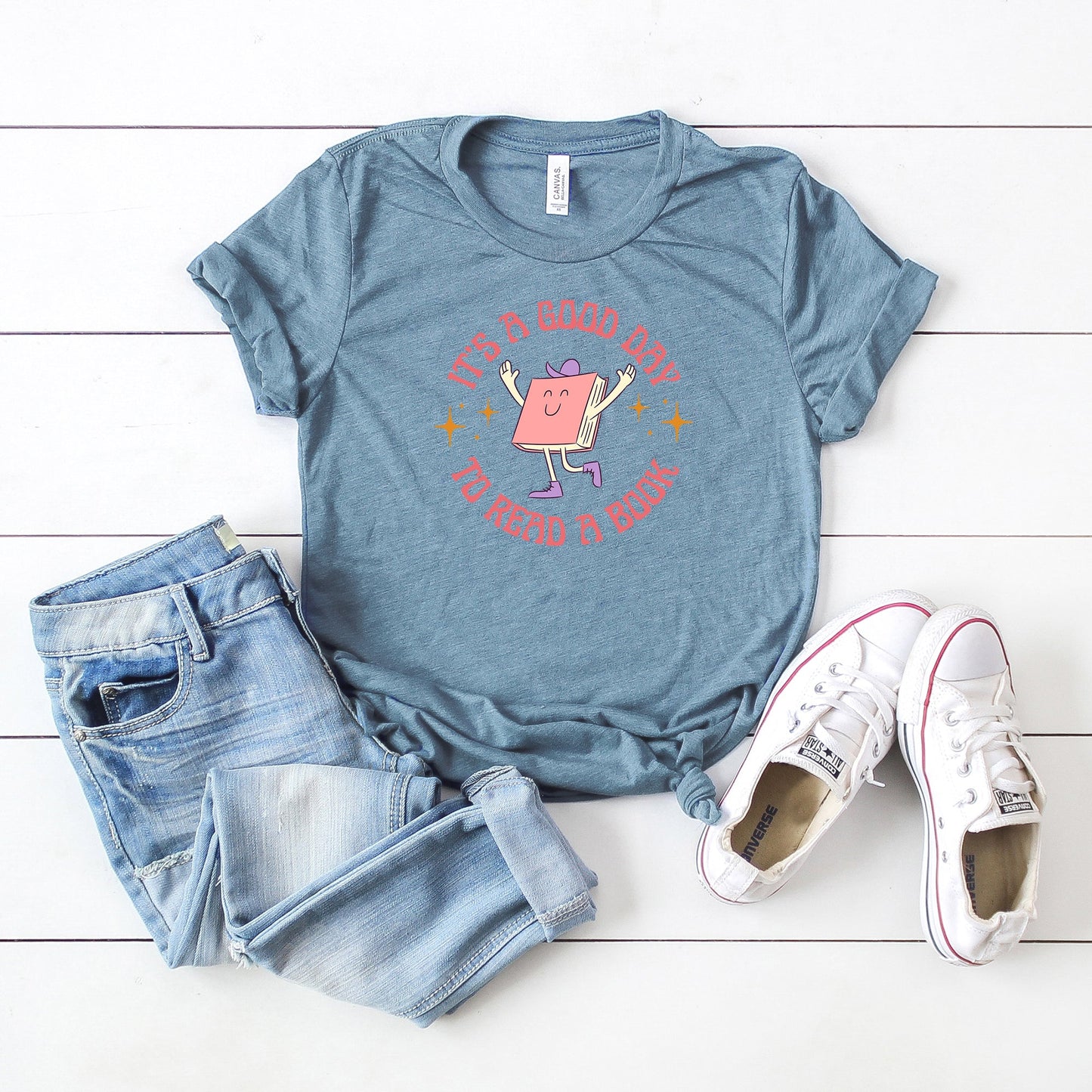 It's A Good Day To Read A Book | Short Sleeve Graphic Tee