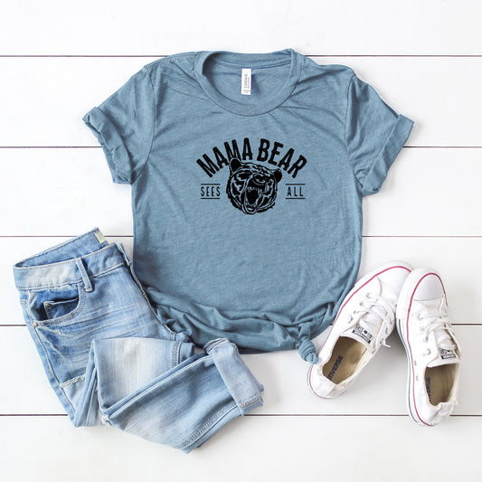 Mama Bear Seas All | Short Sleeve Crew Neck
