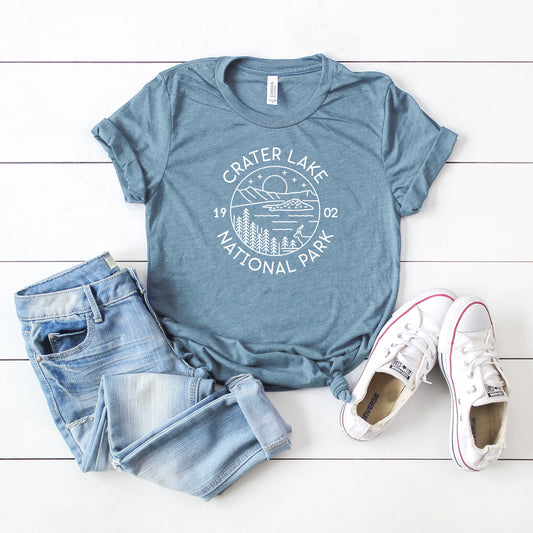 Crater Lake National Park | Short Sleeve Crew Neck