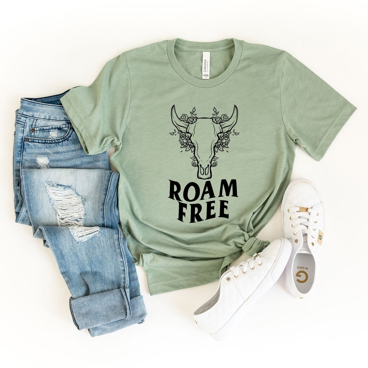 Roam Free | Short Sleeve Crew Neck