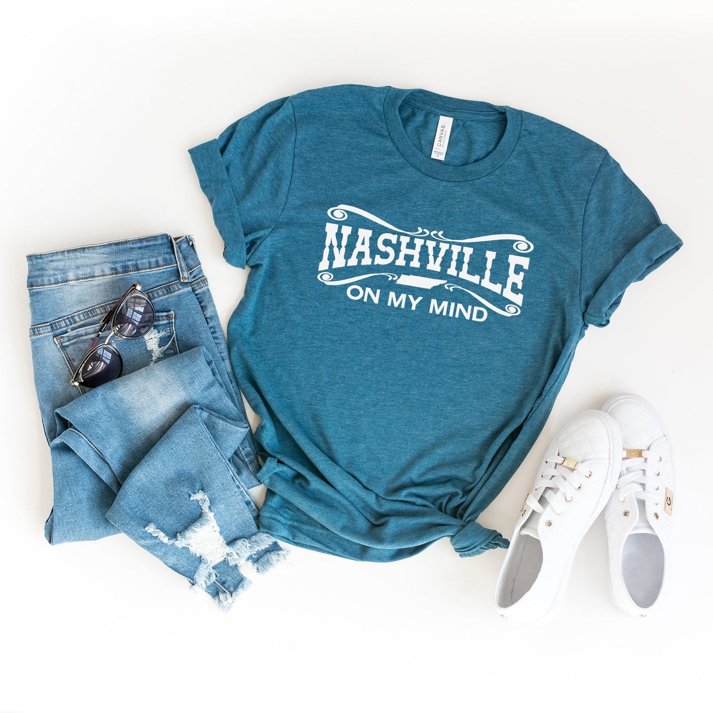 Nashville On My Mind | Short Sleeve Crew Neck