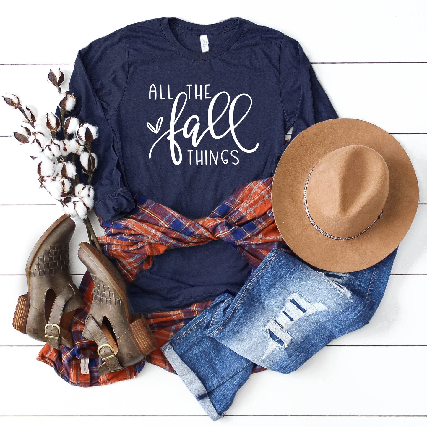 All The Fall Things | Long Sleeve Crew Neck