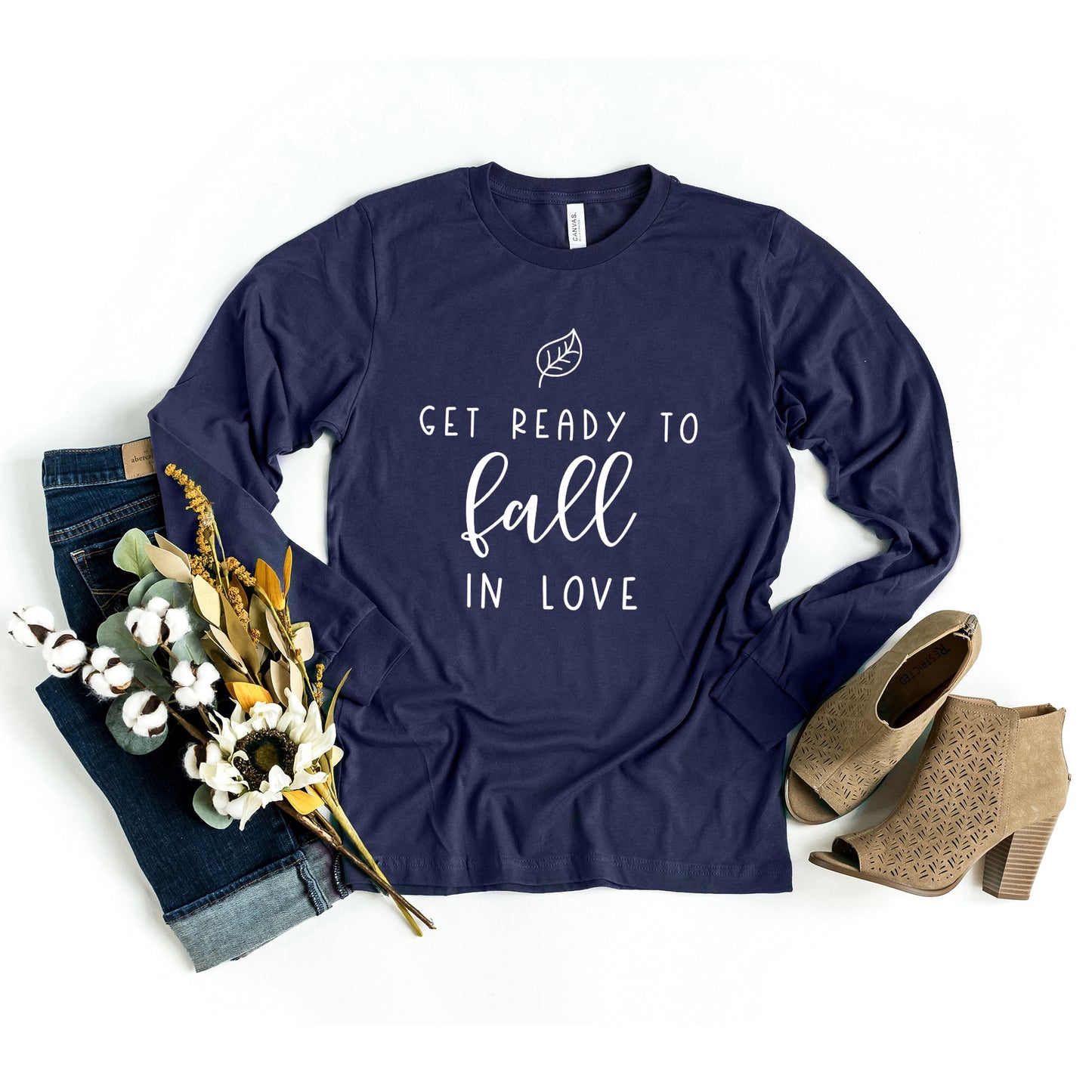 Get Ready To Fall In Love | Long Sleeve Crew Neck