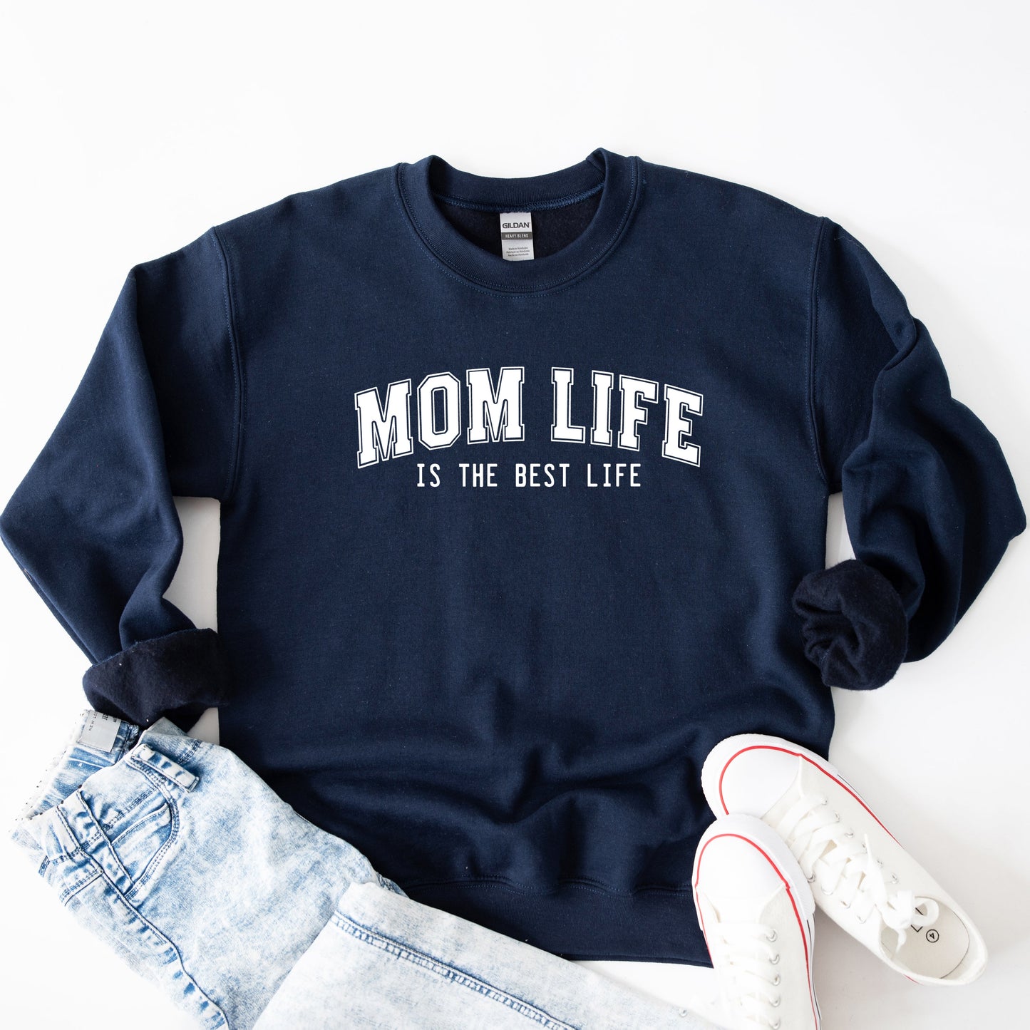 Varsity Mom Life | Sweatshirt