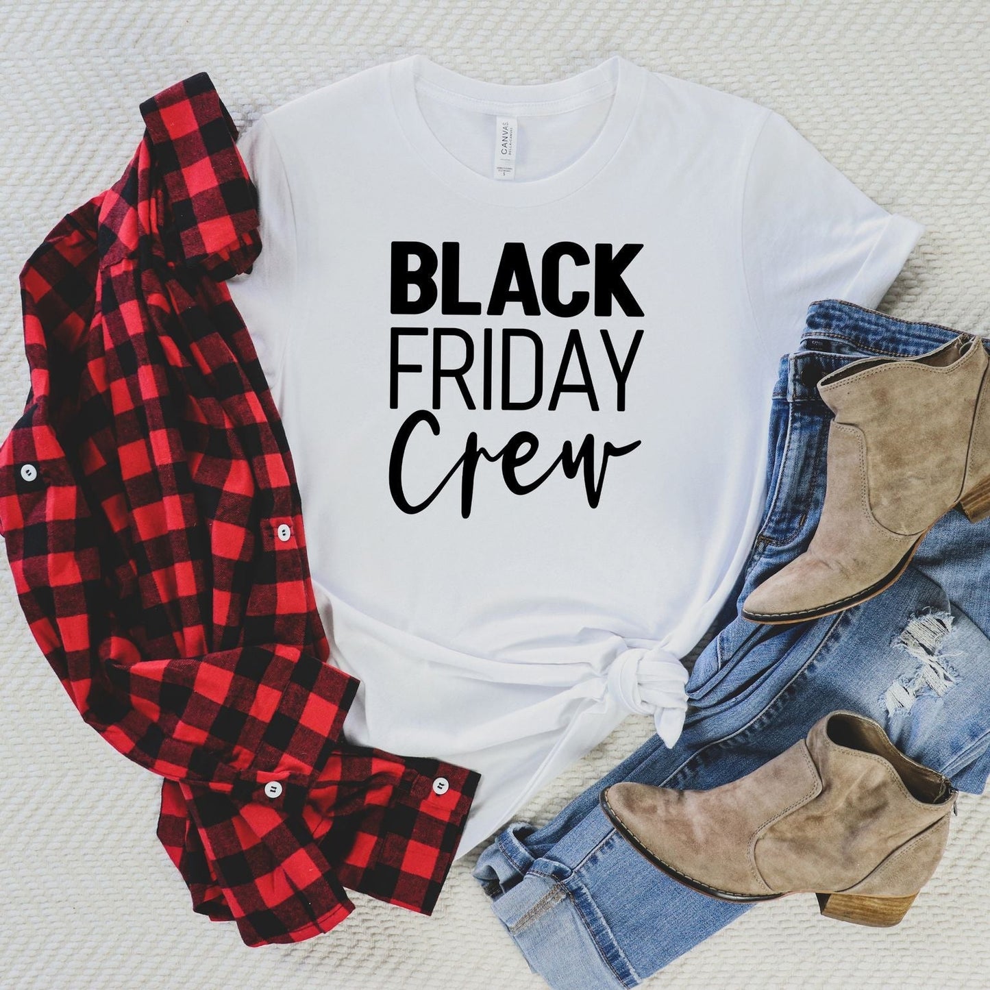 Black Friday Crew | Short Sleeve Crew Neck