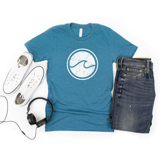 Wave | Short Sleeve Crew Neck