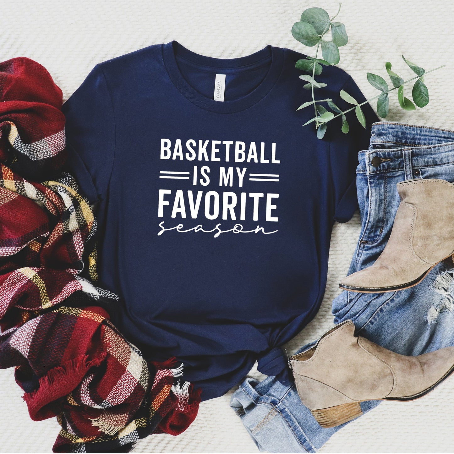 Basketball is my Favorite Season | Short Sleeve Crew Neck