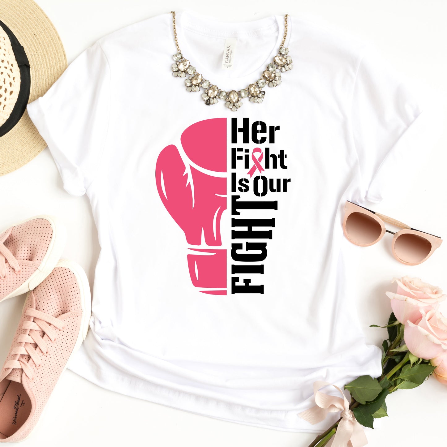 Her Fight is Our Fight | Short Sleeve Graphic Tee