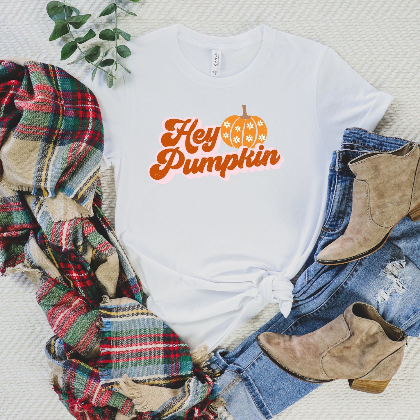 Hey Pumpkin Pumpkin | Short Sleeve Crew Neck