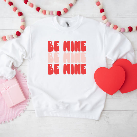 Red and Pink Be Mine | Sweatshirt