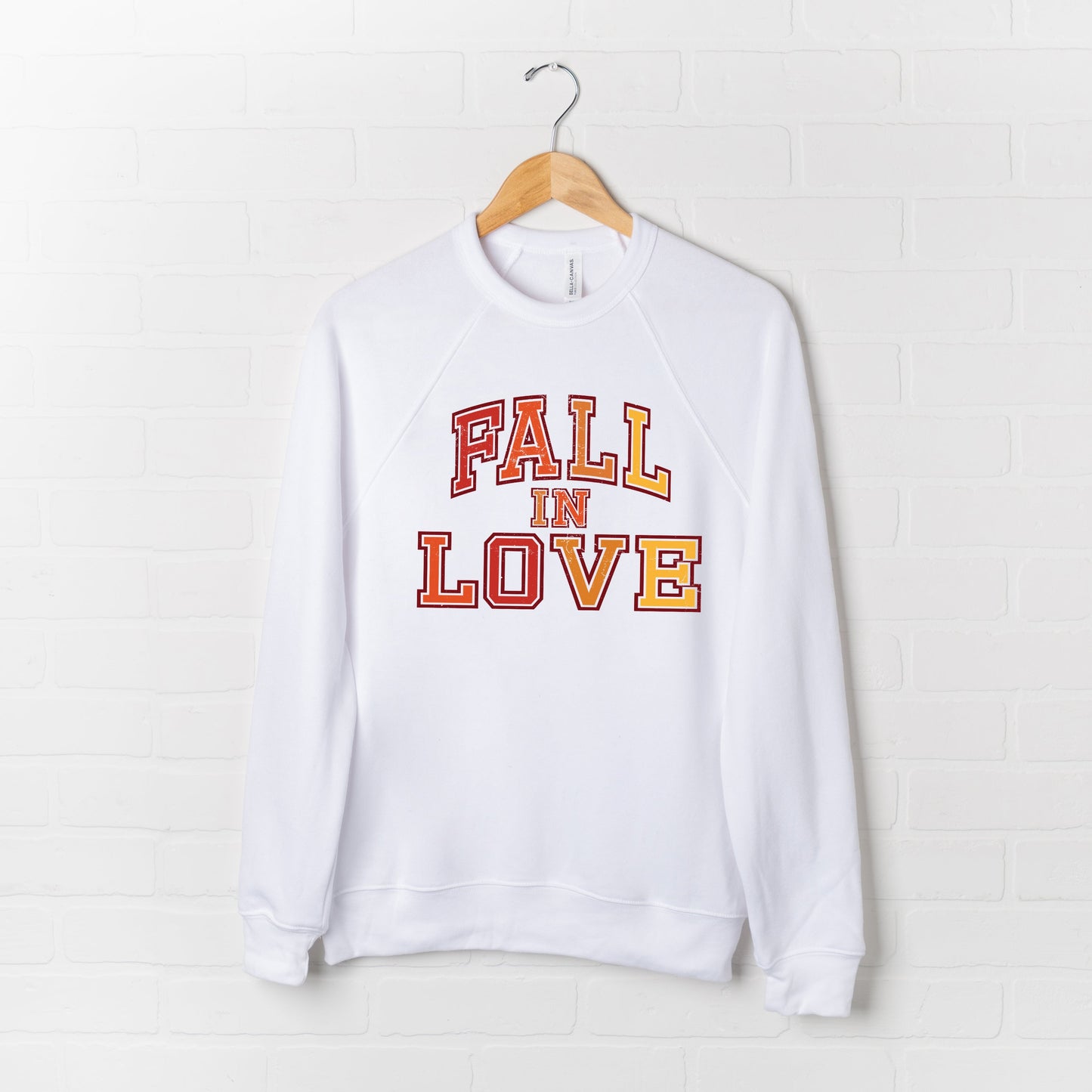 Fall In Love Ombre | Bella Canvas Sweatshirt