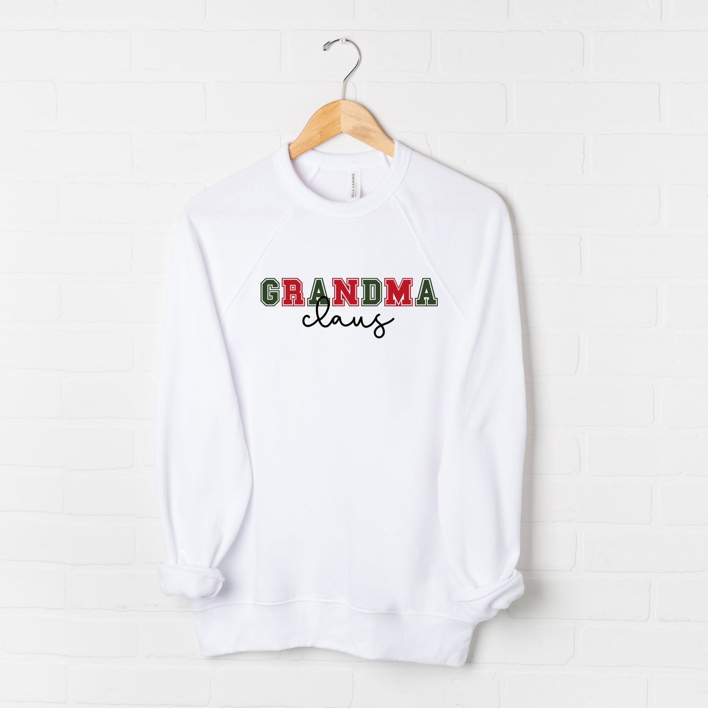 Grandma Claus | Bella Canvas Sweatshirt