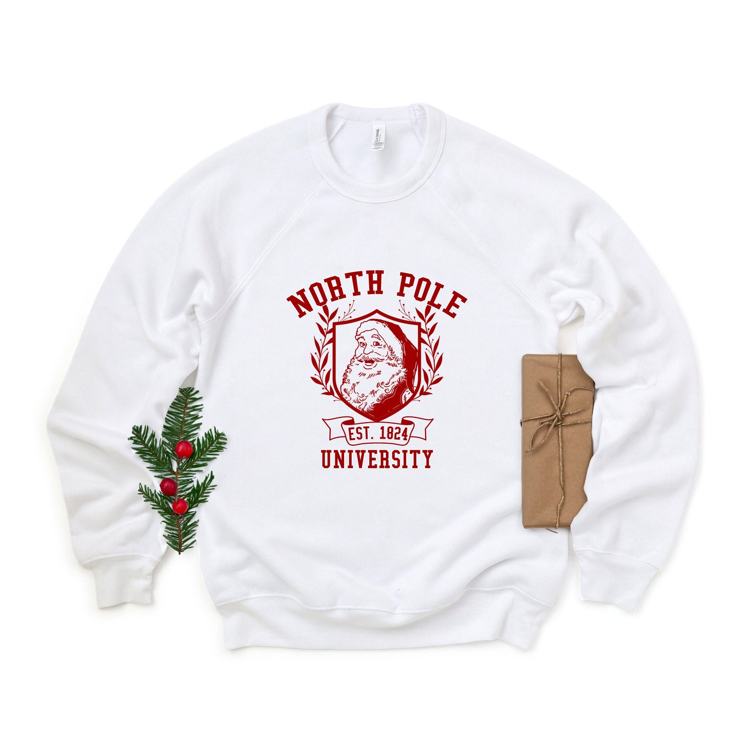 Santa North Pole University | Bella Canvas Sweatshirt