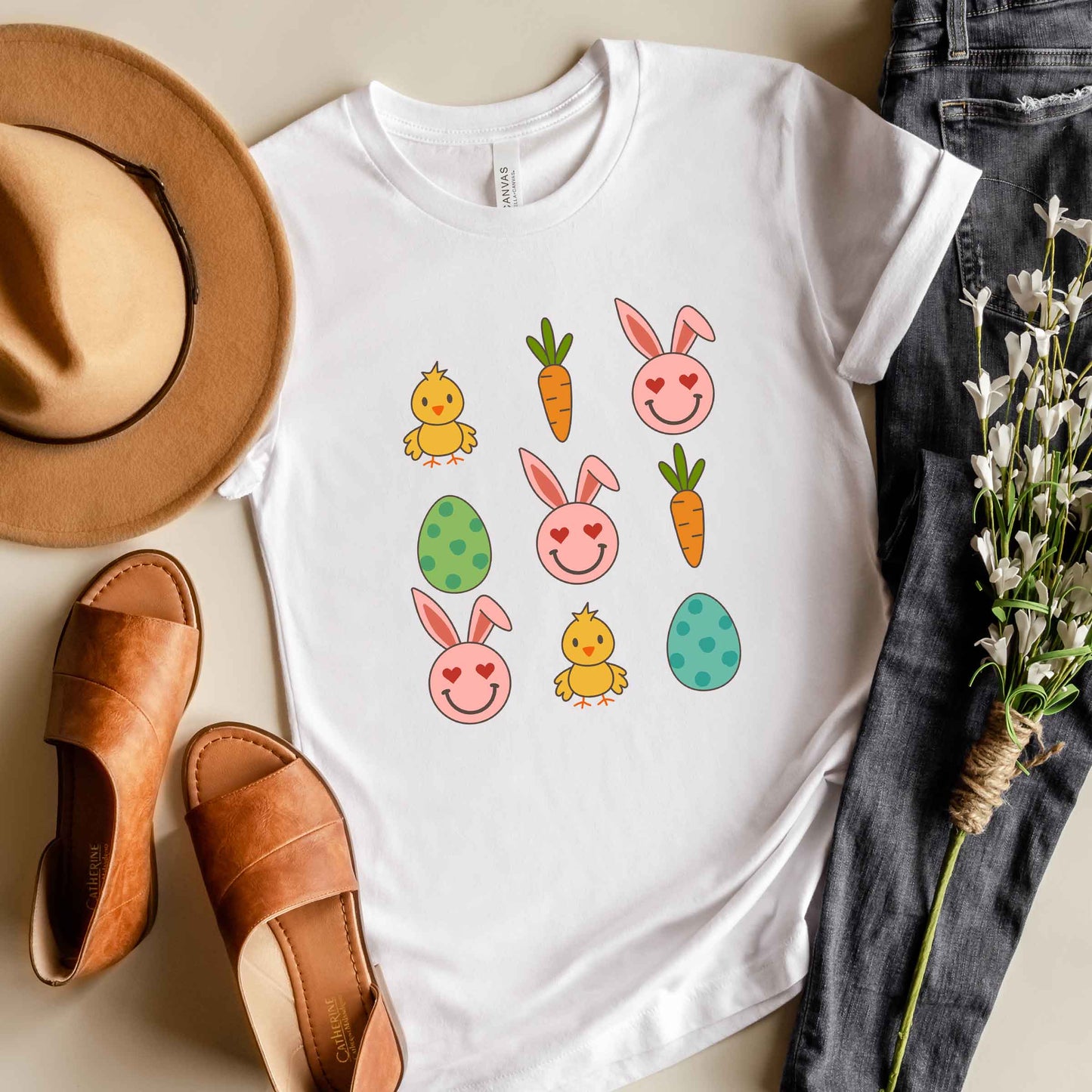 Easter Chart | Short Sleeve Crew Neck