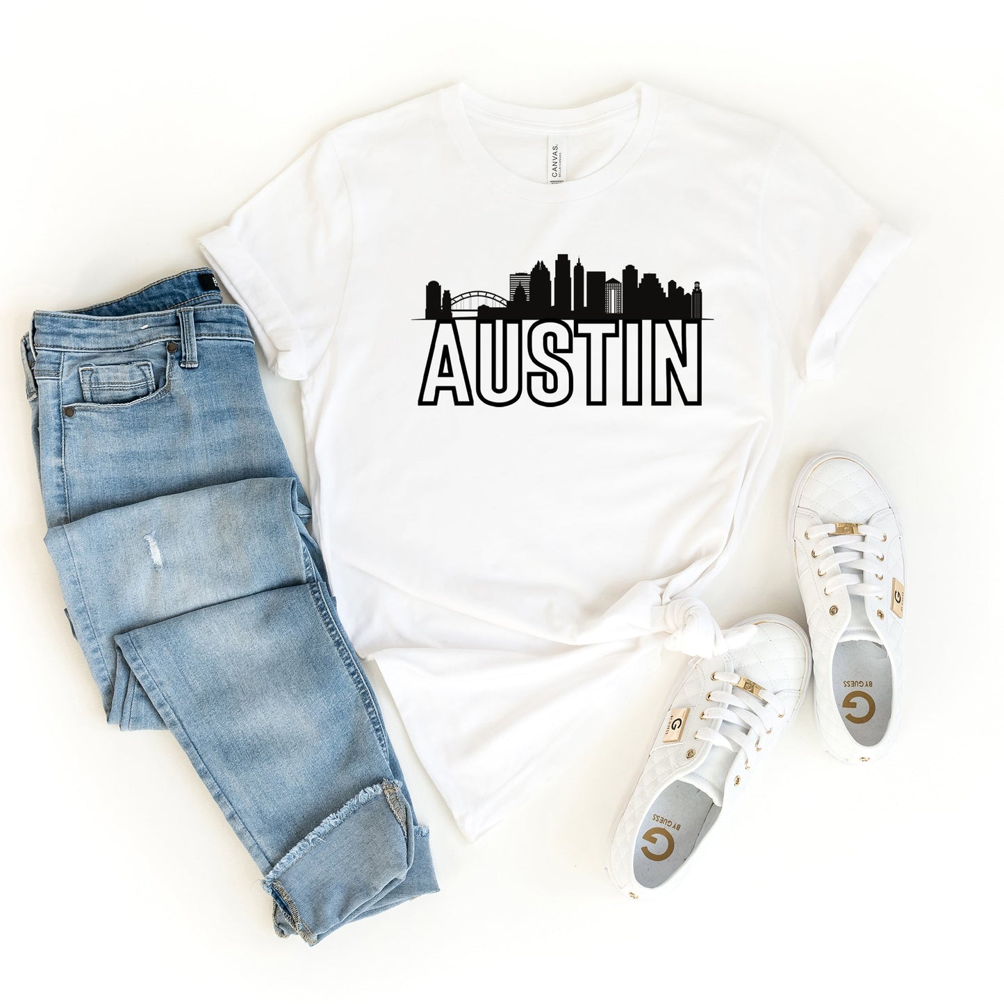Austin Buildings | Short Sleeve Crew Neck