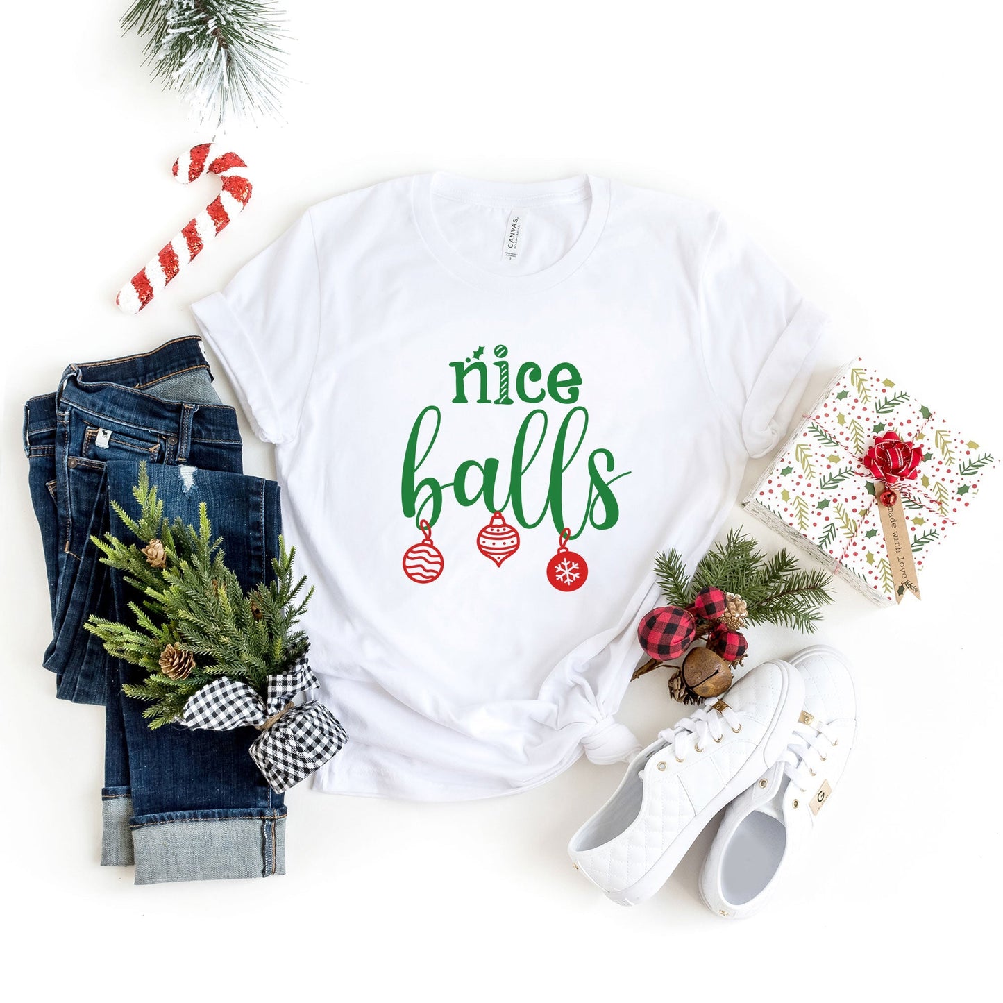 Nice Balls | Short Sleeve Crew Neck