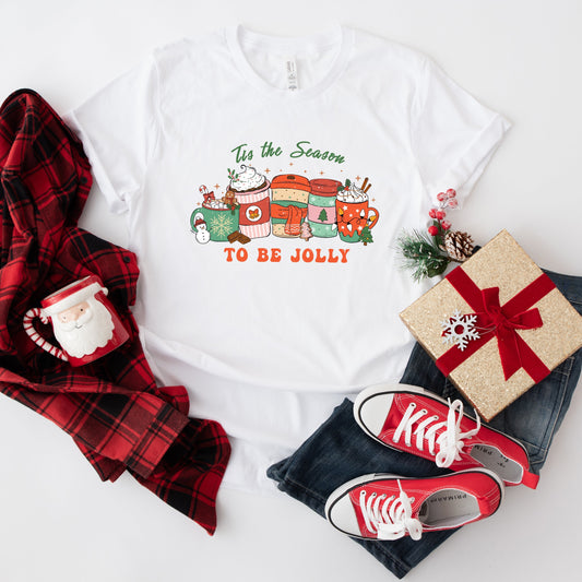 Jolly Season Mugs | Short Sleeve Crew Neck