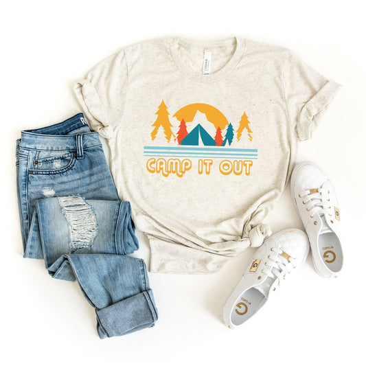 Camp It Out  | Short Sleeve Crew Neck