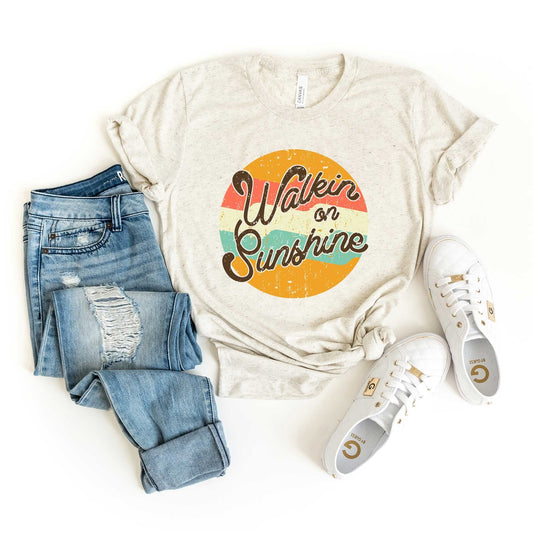 Walkin On Sunshine | SHORT SLEEVE CREW NECK