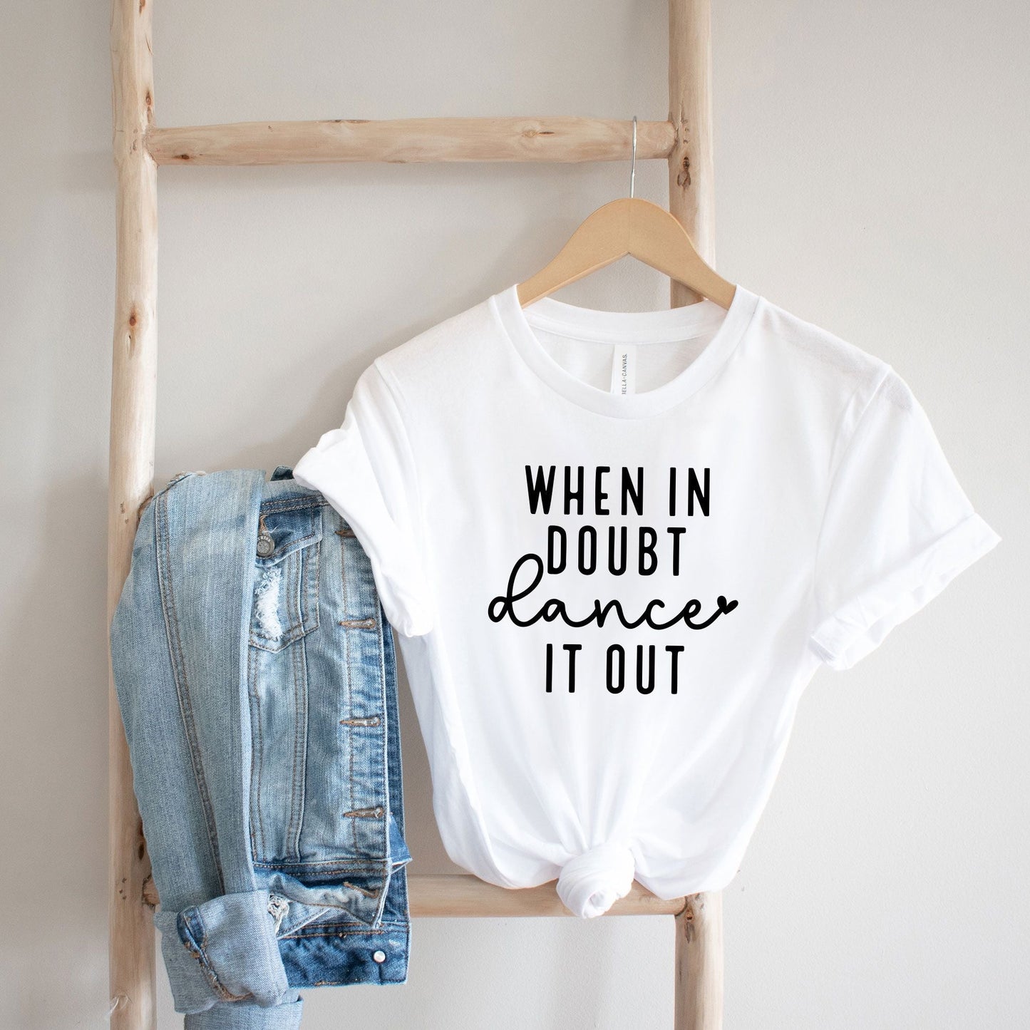 When In Doubt Dance It Out | Short Sleeve Crew Neck