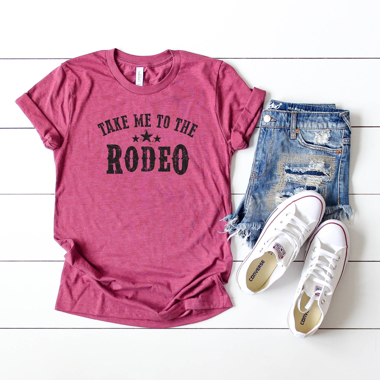 Take Me to the Rodeo | Short Sleeve Crew Neck