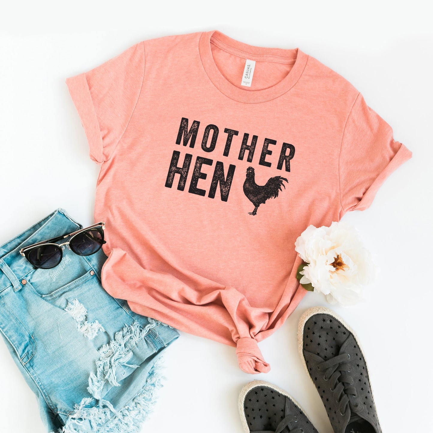 Mother Hen | Short Sleeve Crew Neck