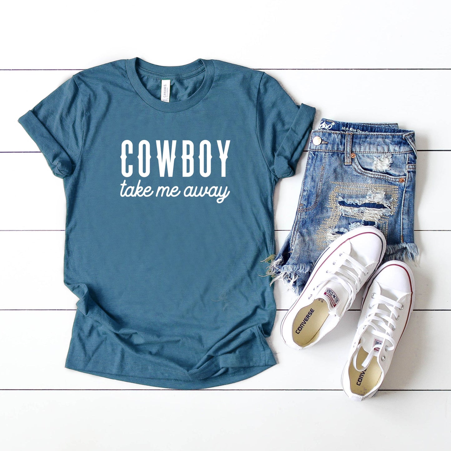 Cowboy Take Me Away | Short Sleeve Crew Neck